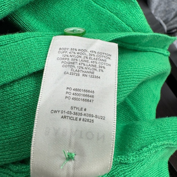 Green Aritzia Babaton Cardigan - Picture 3 of 3